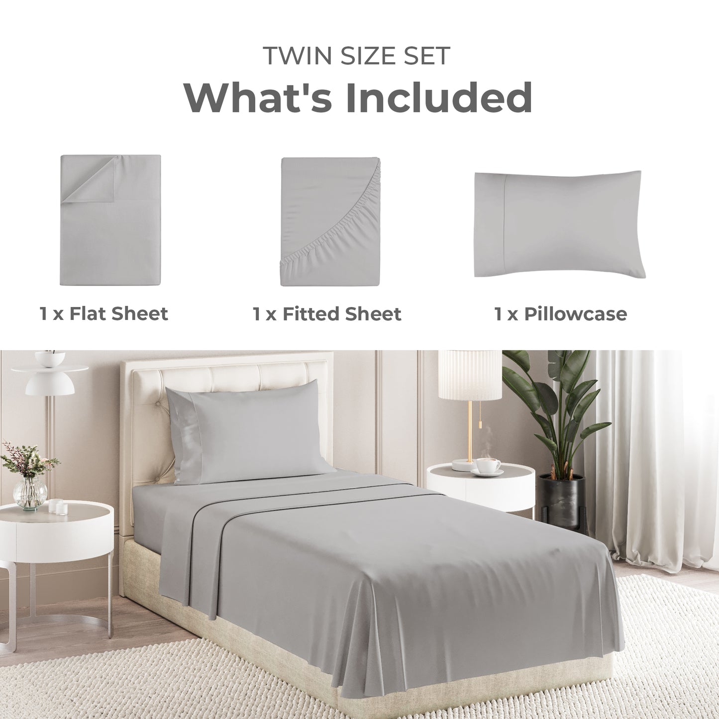 4 Piece Sheet Set