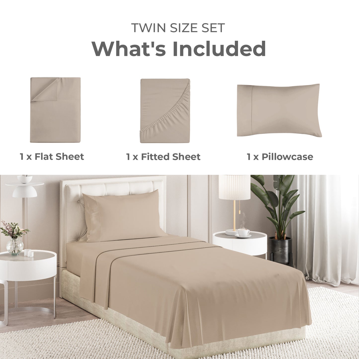 4 Piece Sheet Set