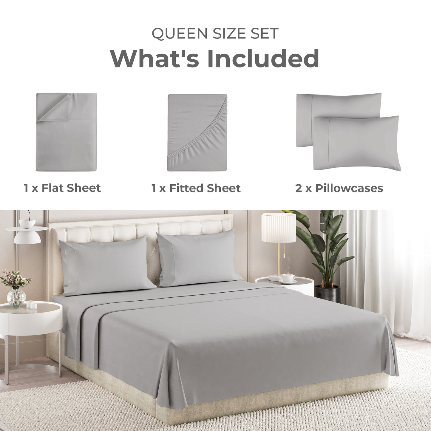 4 Piece Sheet Set