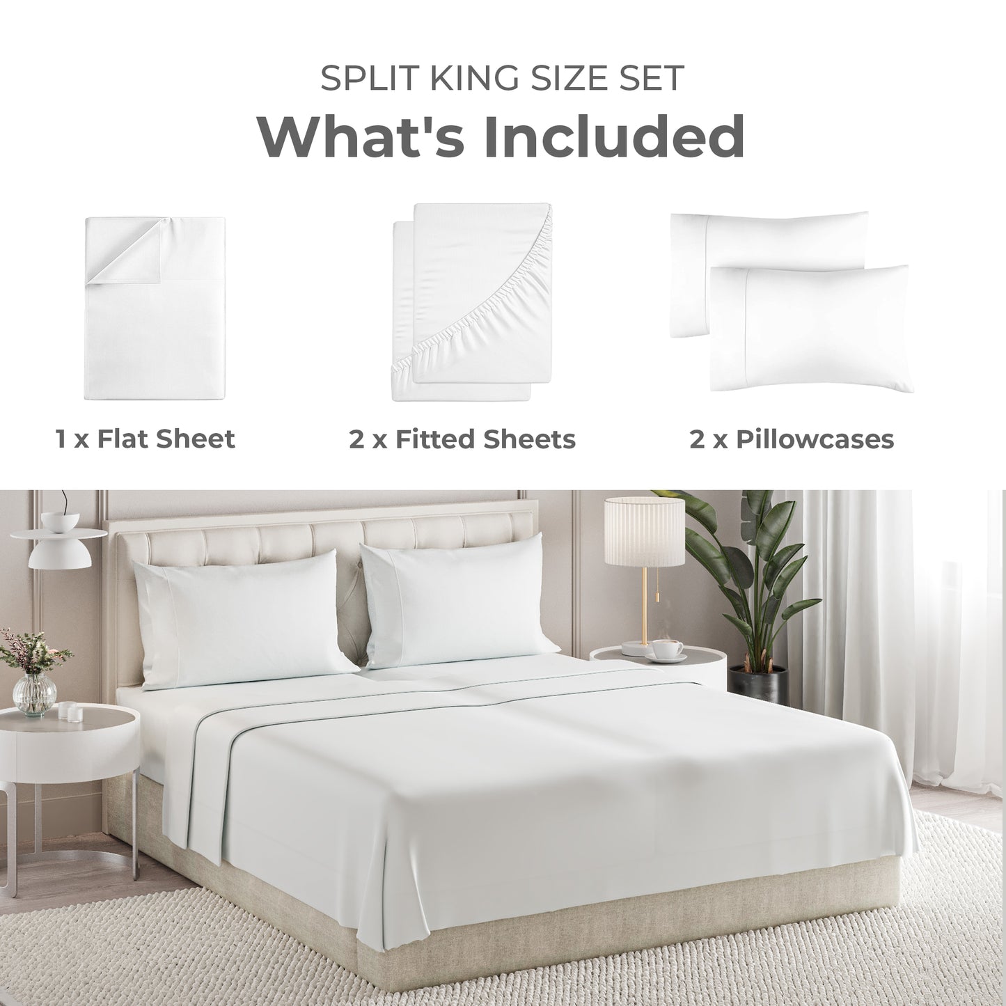 4 Piece Sheet Set (New Colors)