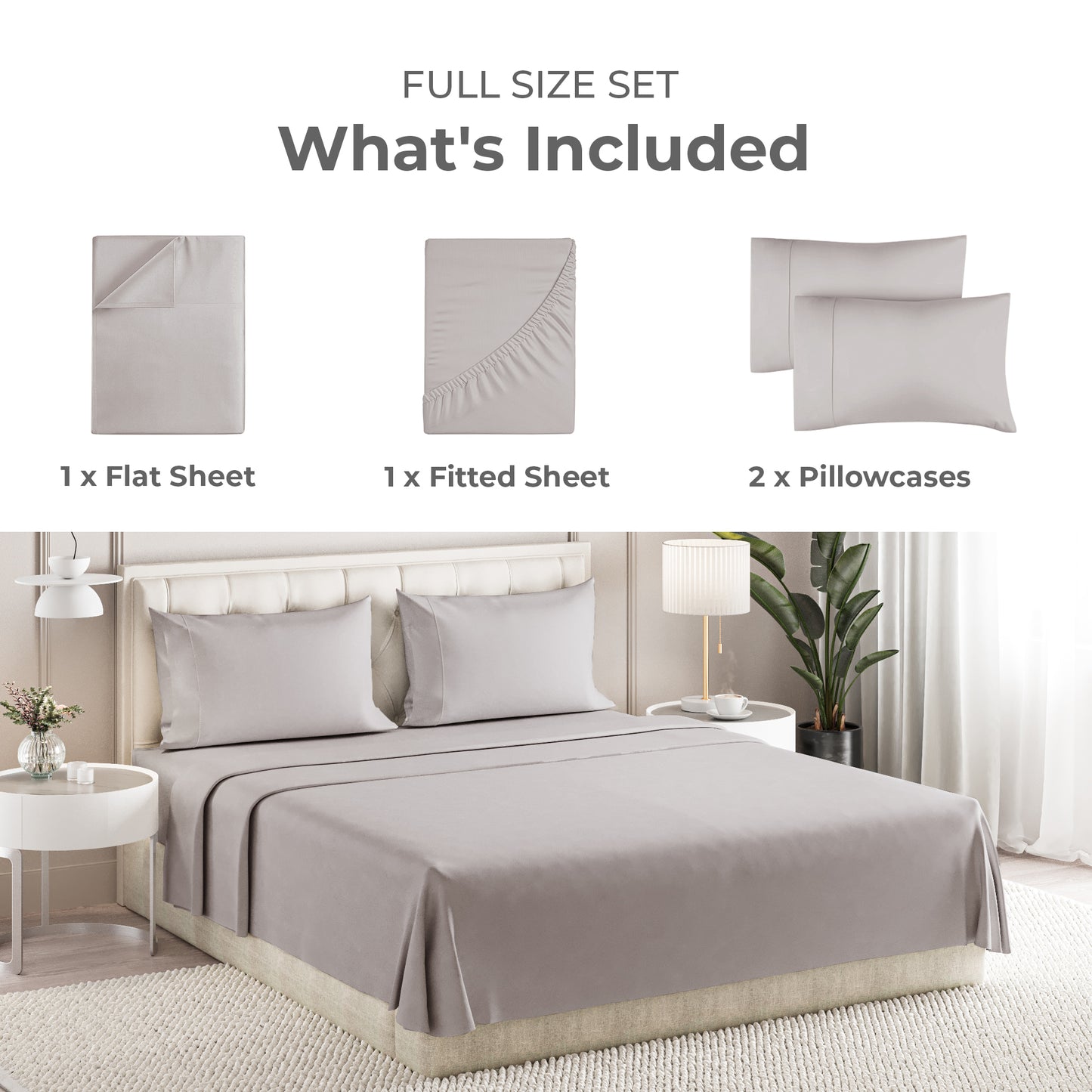 4 Piece Sheet Set