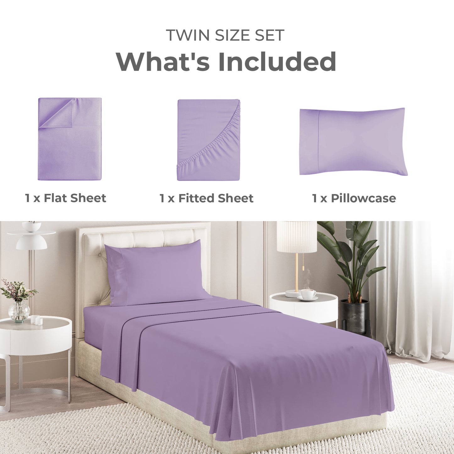 4 Piece Sheet Set