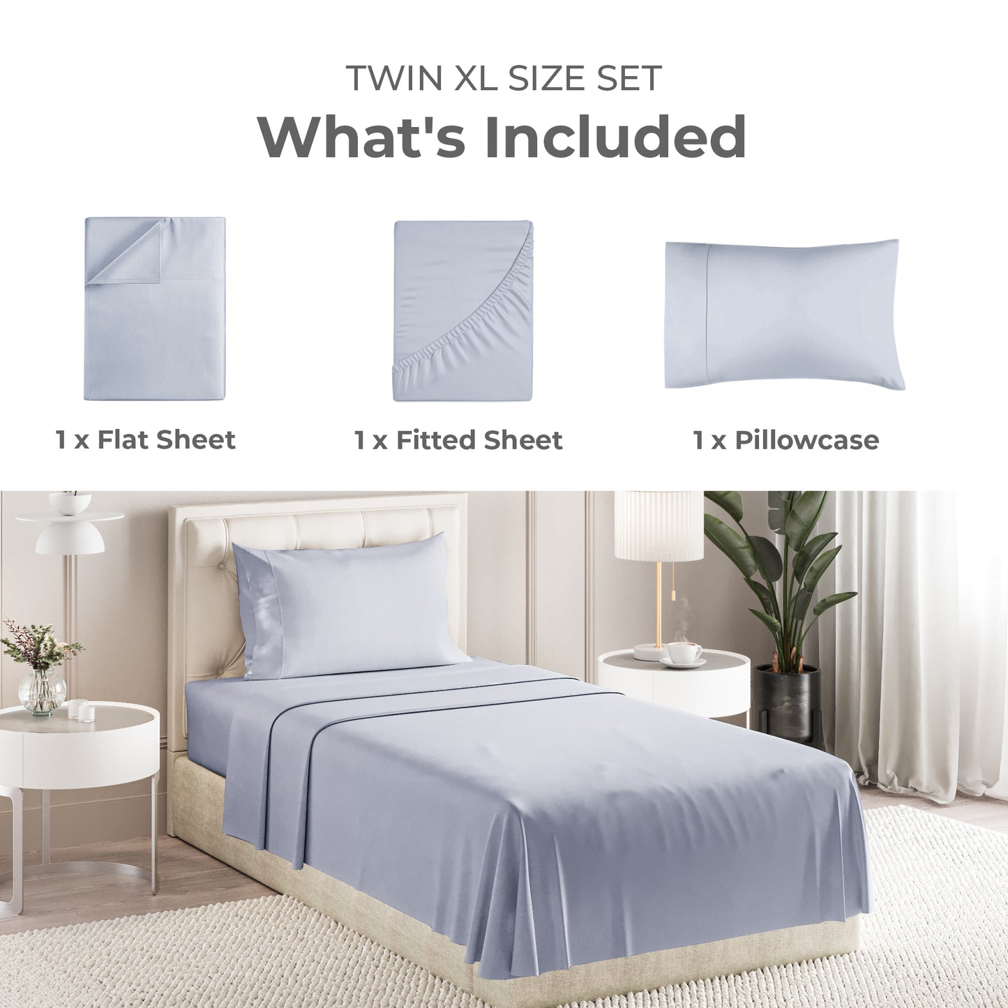 4 Piece Sheet Set (New Colors)