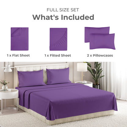 4 Piece Sheet Set (New Colors)