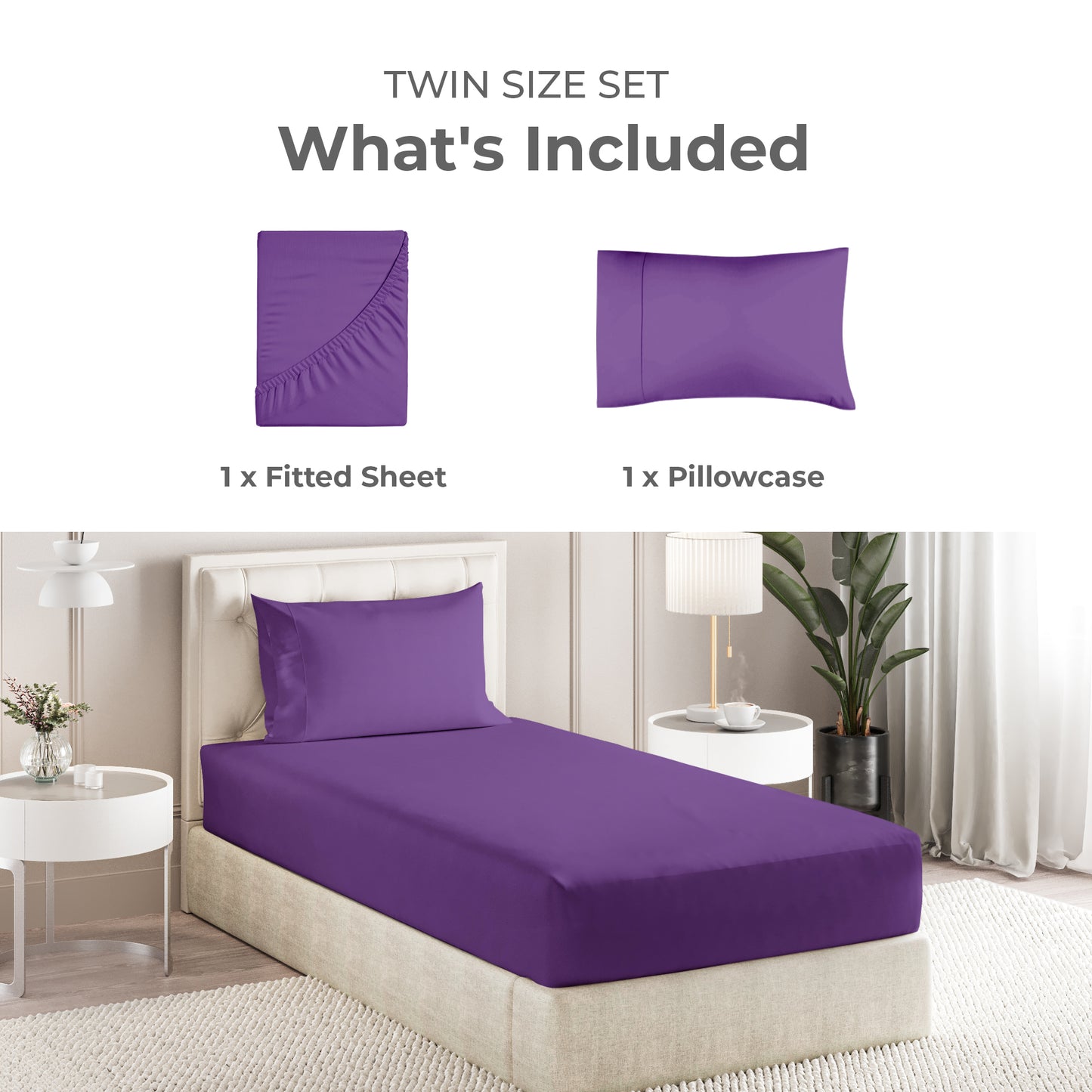 3 Piece Sheet Set (New Colors)