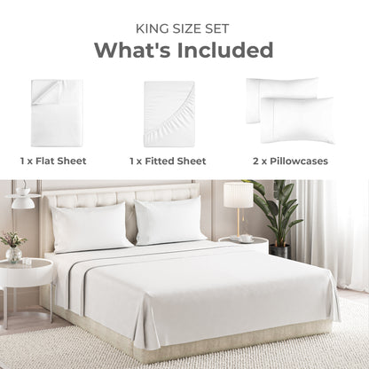 4 Piece Sheet Set (New Colors)