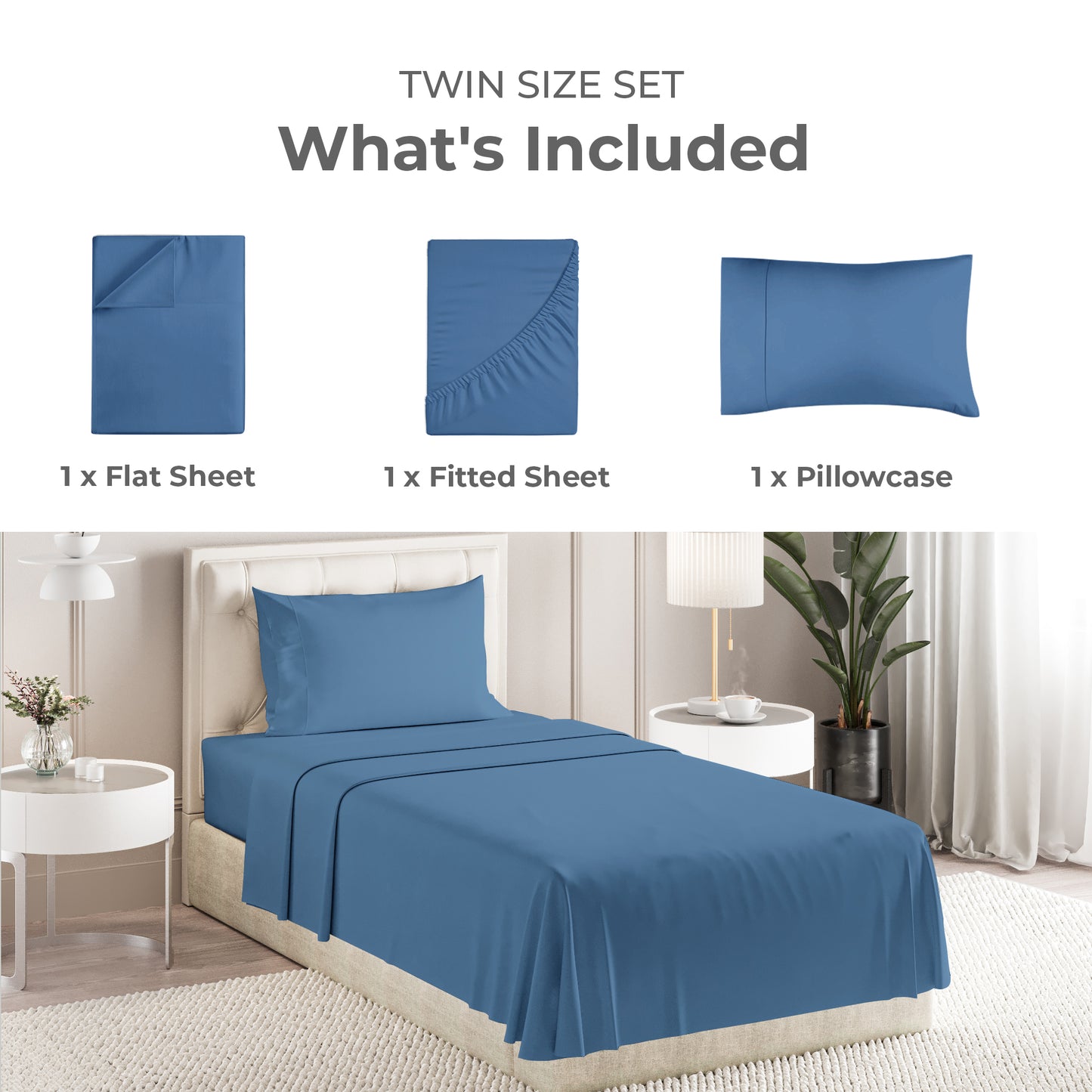 4 Piece Sheet Set