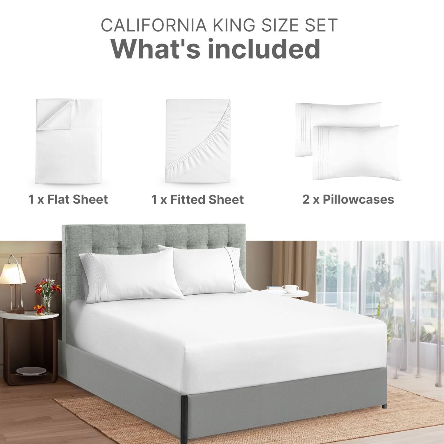 4 Piece Sheet Set